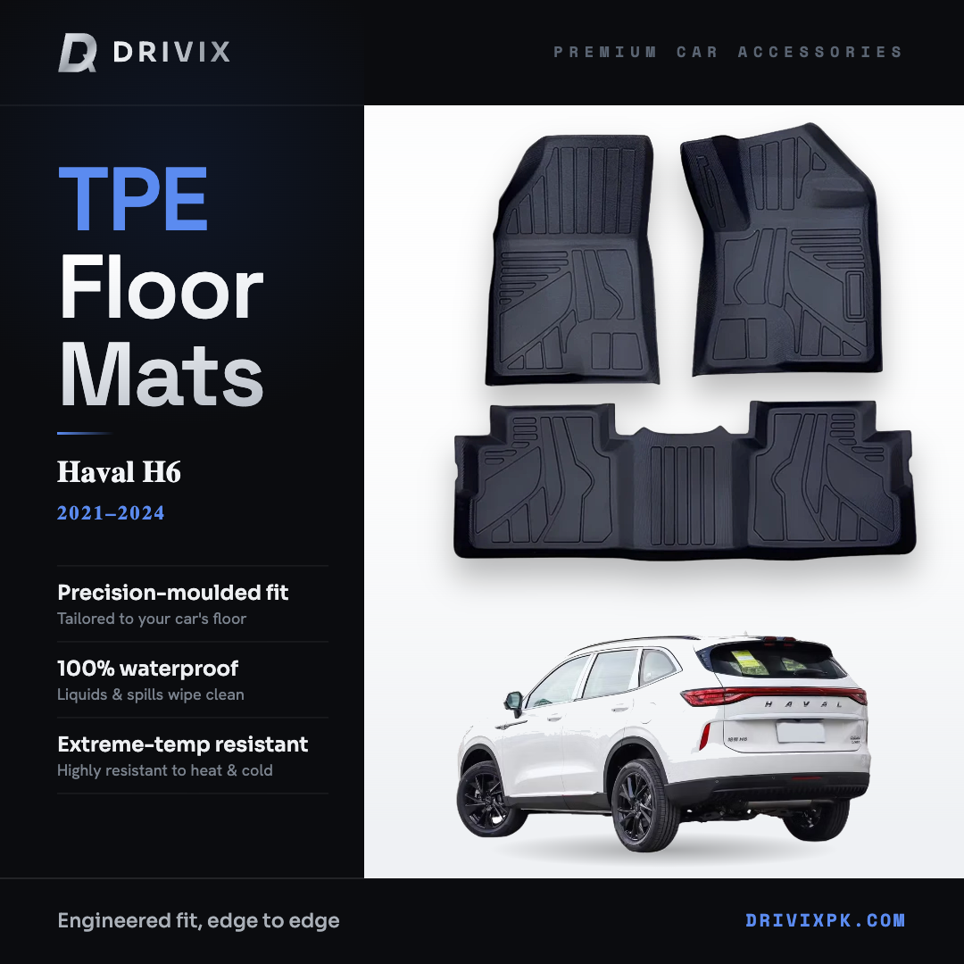 TPE Floor Mats for Haval H6 2021-2024
