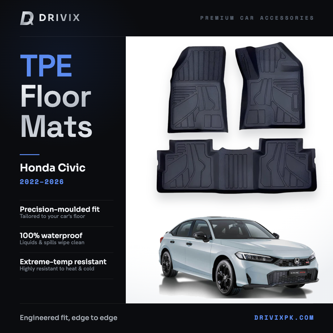 TPE Floor Mats Honda Civic 2022-2026