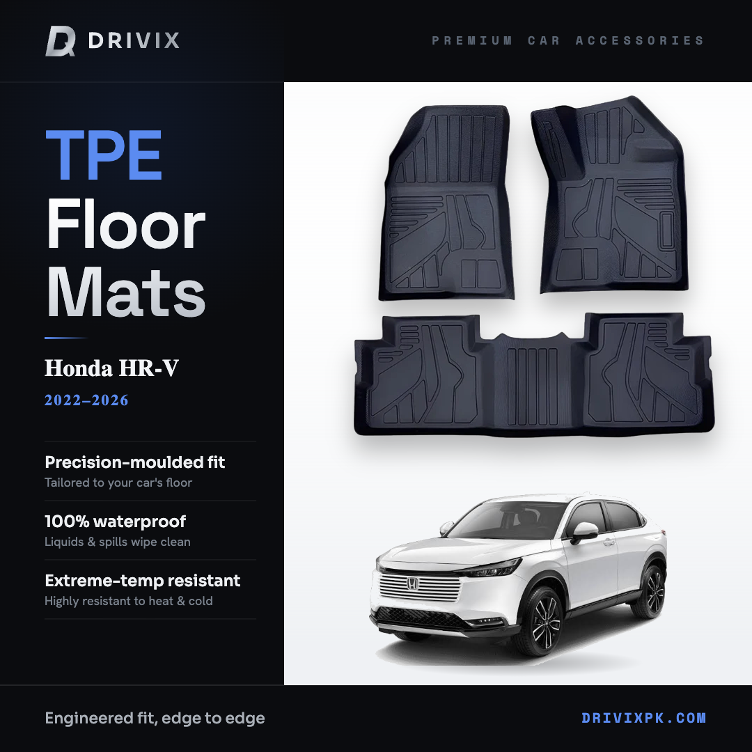 TPE Floor Mats for Honda HR-V 2022-2026