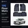TPE Floor Mats for Honda Vezel 2013-2021