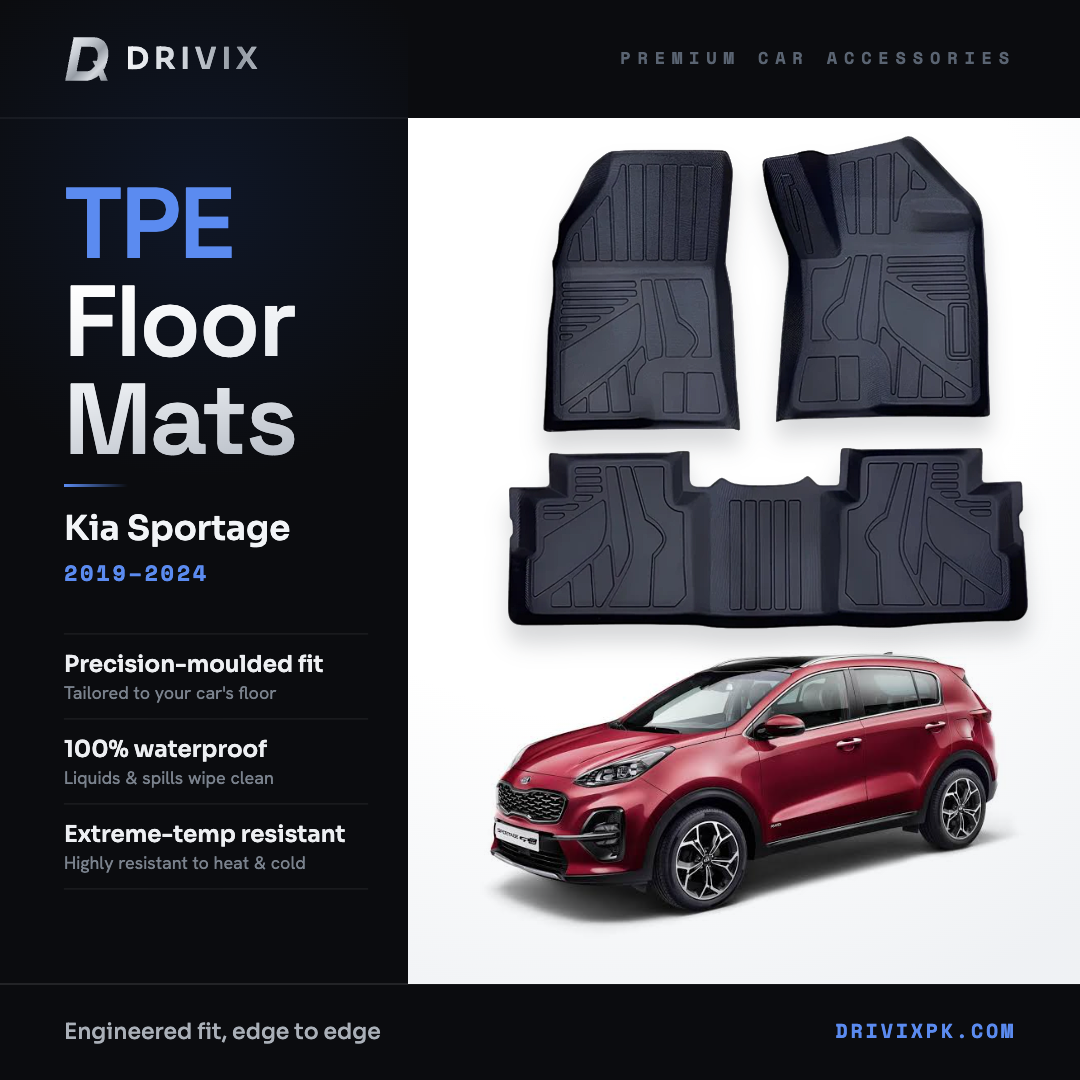 TPE Floor Mats for Kia Sportage 2019-2024