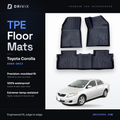 TPE Floor Mats for Toyota Corolla 2009-2013