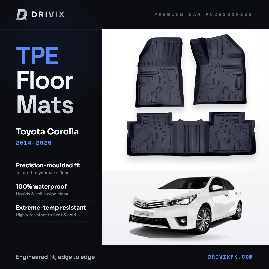 TPE Floor Mats for Toyota Corolla 2014-2026