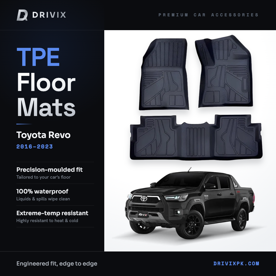 TPE Floor Mats for Toyota Revo 2020-2026